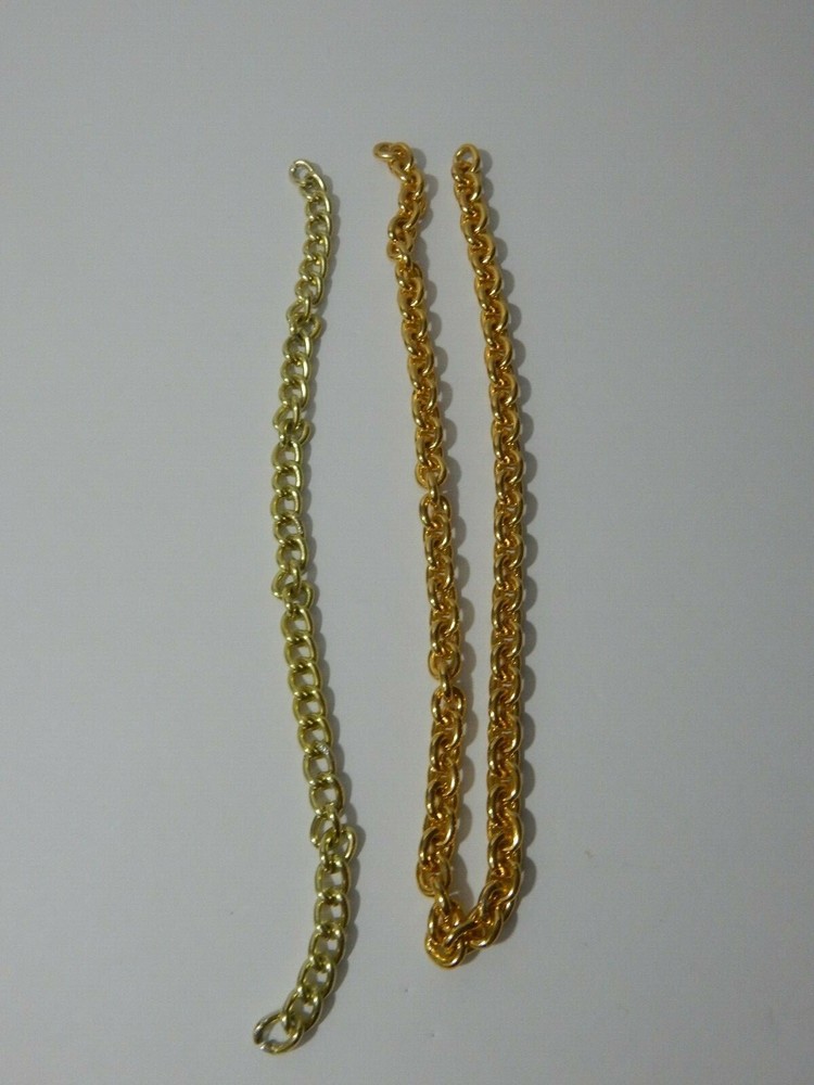 Goldtone Cable Chains