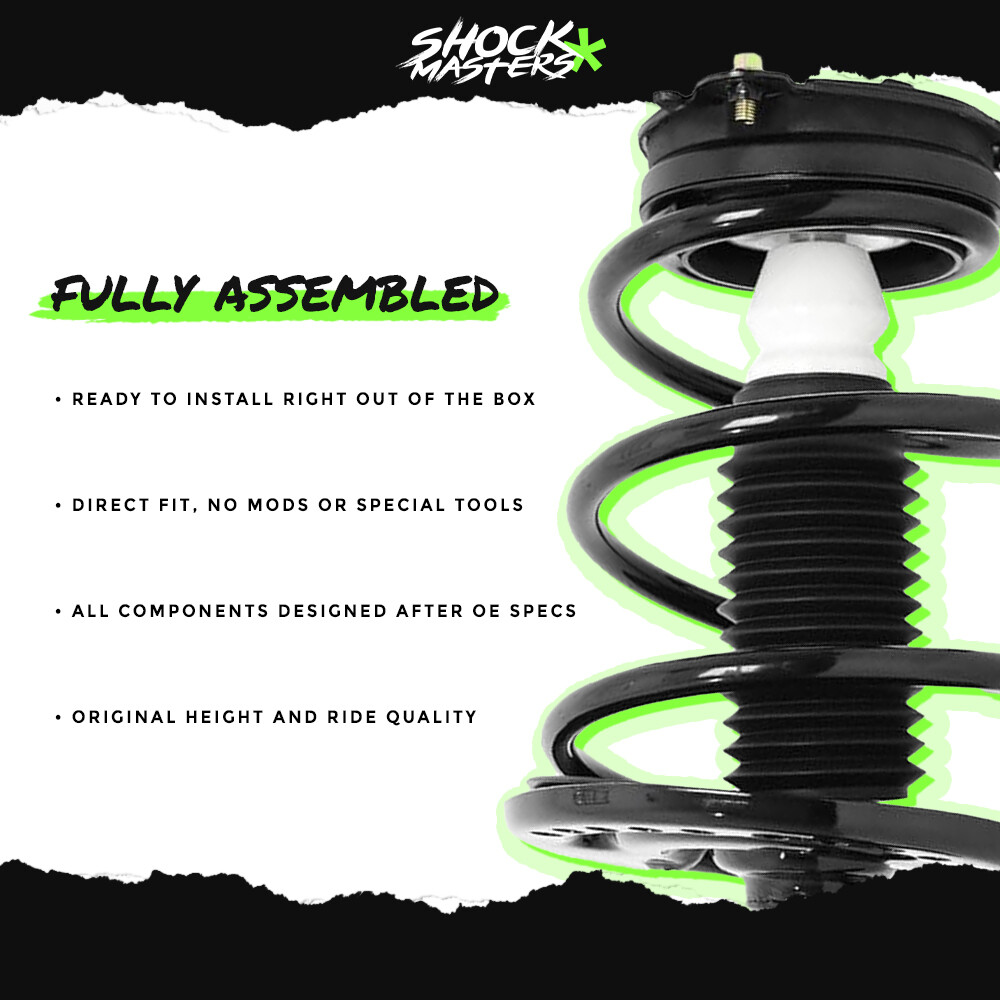 2PCs Front Struts shocks for 2009-2014 Honda Fit