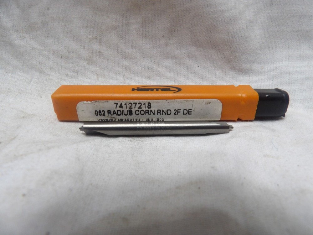 Hertel .062 Radius Corner Round 2F DE Cutter