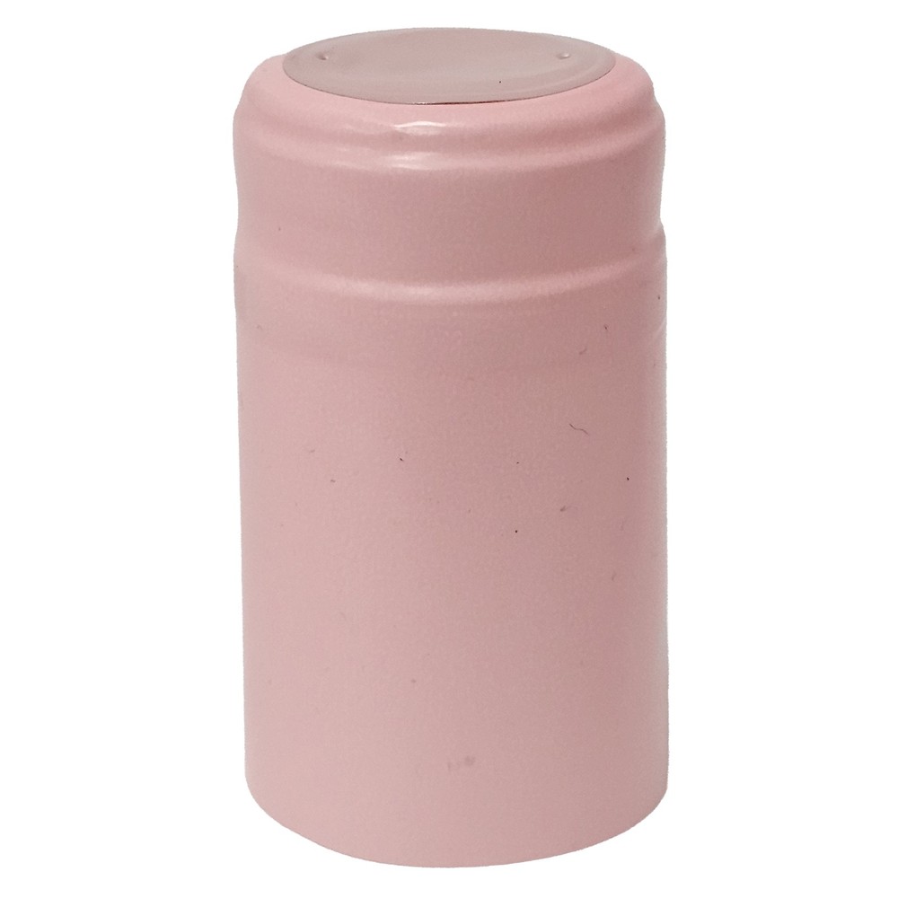 Home Brew Ohio Light Pink PVC Shrink Capsules-30 Per Bag