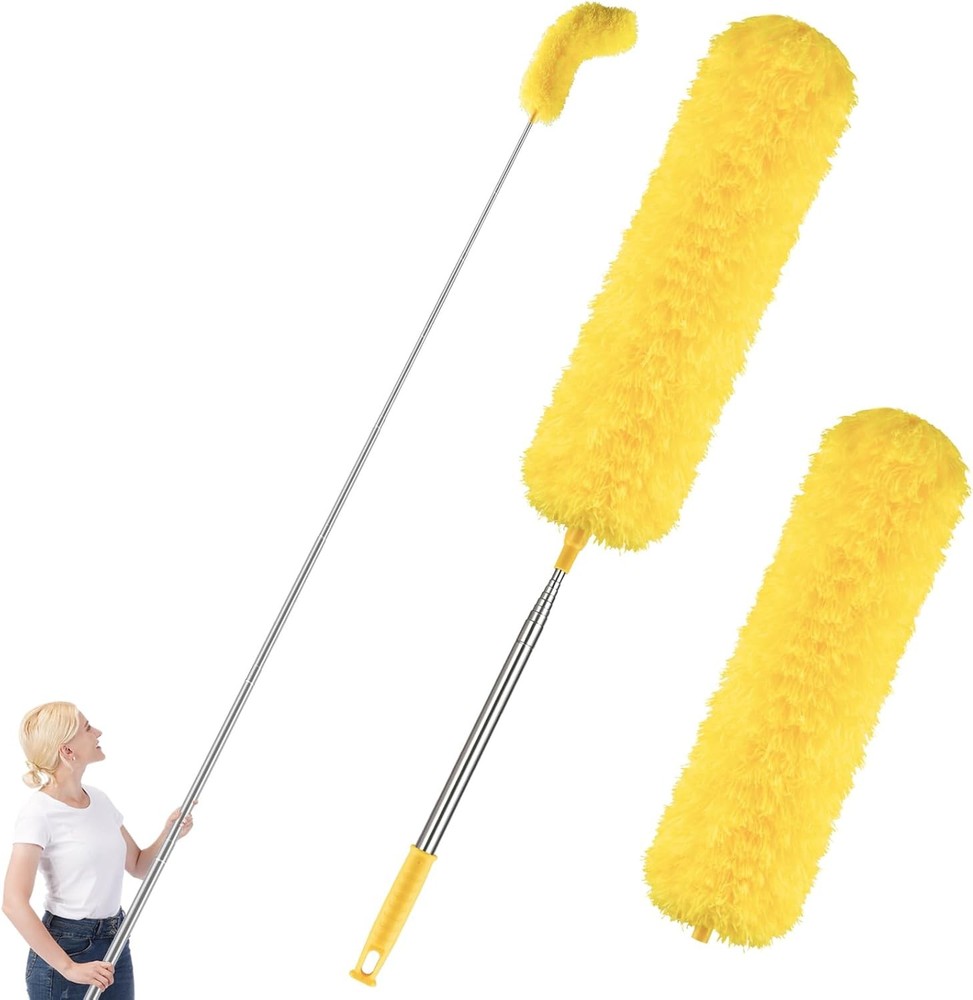 Dusters for Cleaning High Ceiling Fan,  Microfiber Feather Duster