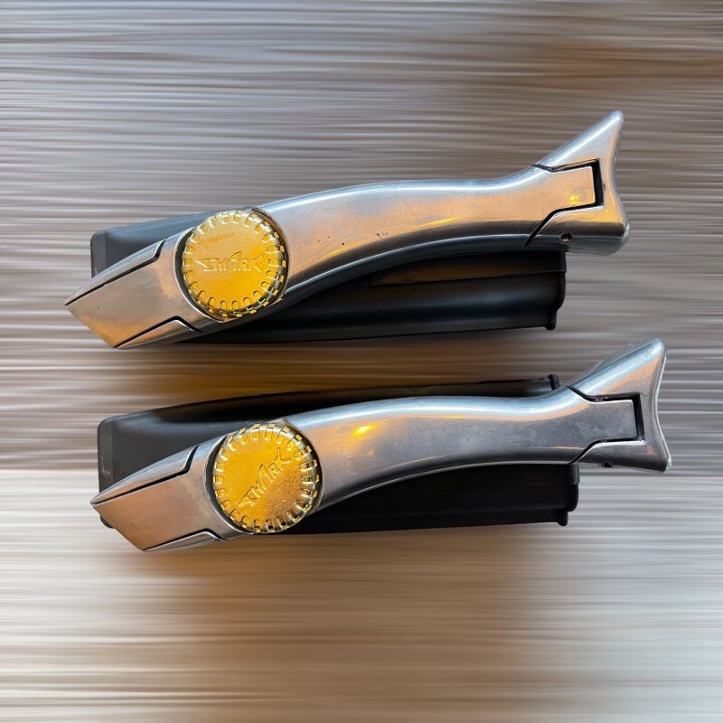 2 Shark Knives With Cases