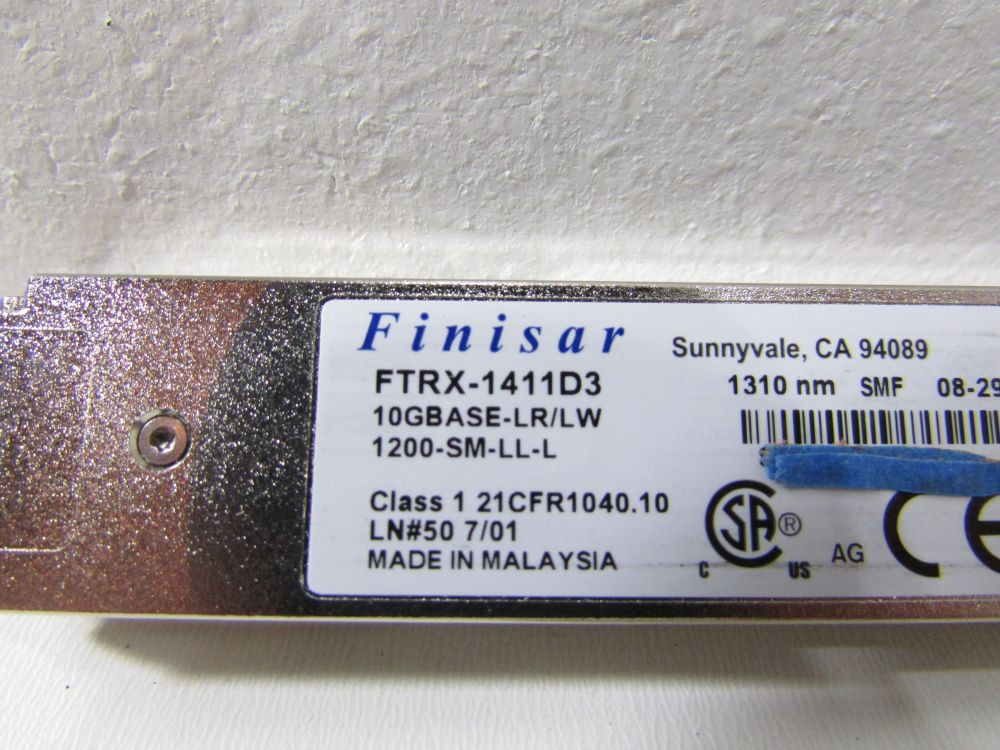 Finisar FTRX-1411D3 1200-SM-LL 10GBASE-LR/LW