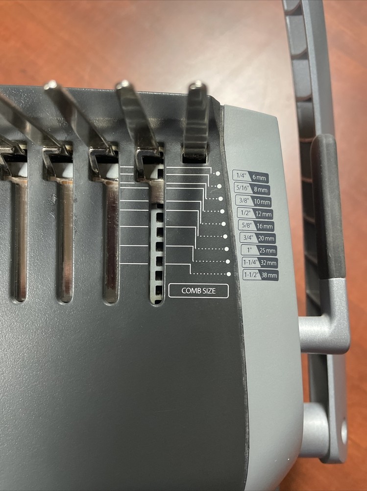 GBC CombBind C110 Binder Punch Comb Machine Binding