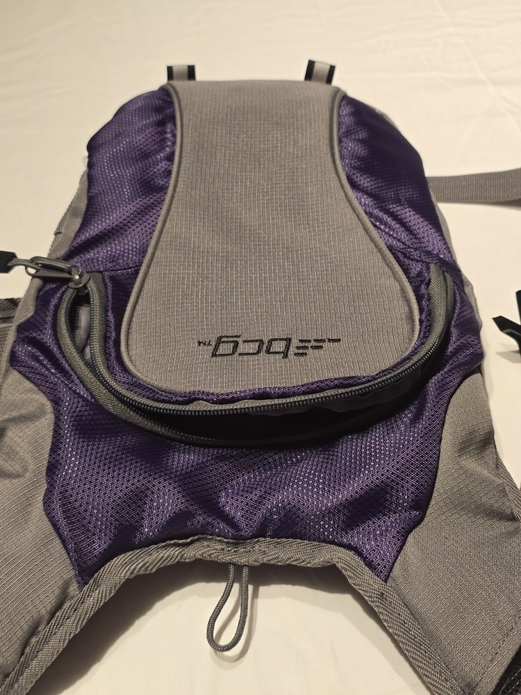 BCG Purple / Gray Hydration Backpack Without Bladder