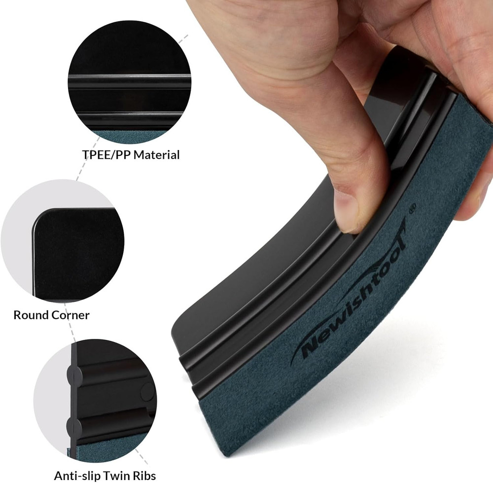 3 Pcs Vinyl Wrap Squeegee Kit, Sizes for Sign Making, Wallpaper & PPF Window ...