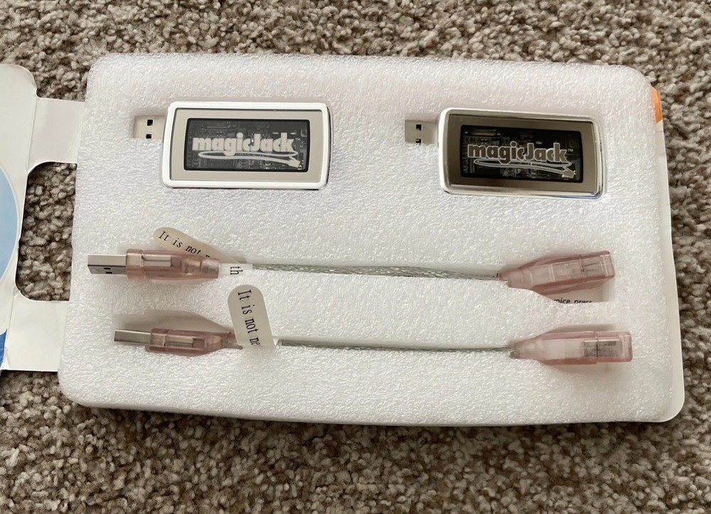 2 MAGIC JACK Telephone System Device As Seen On TV #A921 w/USB