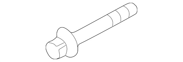 Genuine Mitsubishi Trans Mount Bolt MS100923