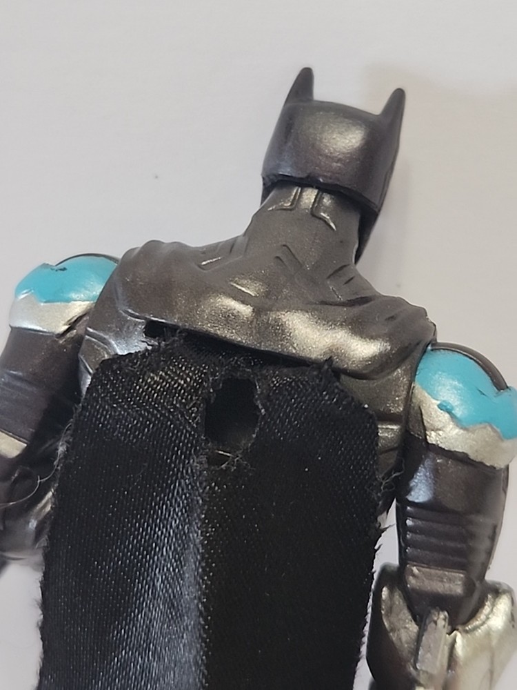 DC Comics Batman 4-inch Bat-Tech Batman Action Figure Light Blue & Black