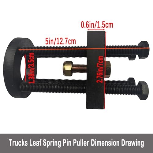 Truck Leaf Spring Pin Puller, Double Eye Springs Pins Puller, Rear Leaf Spring