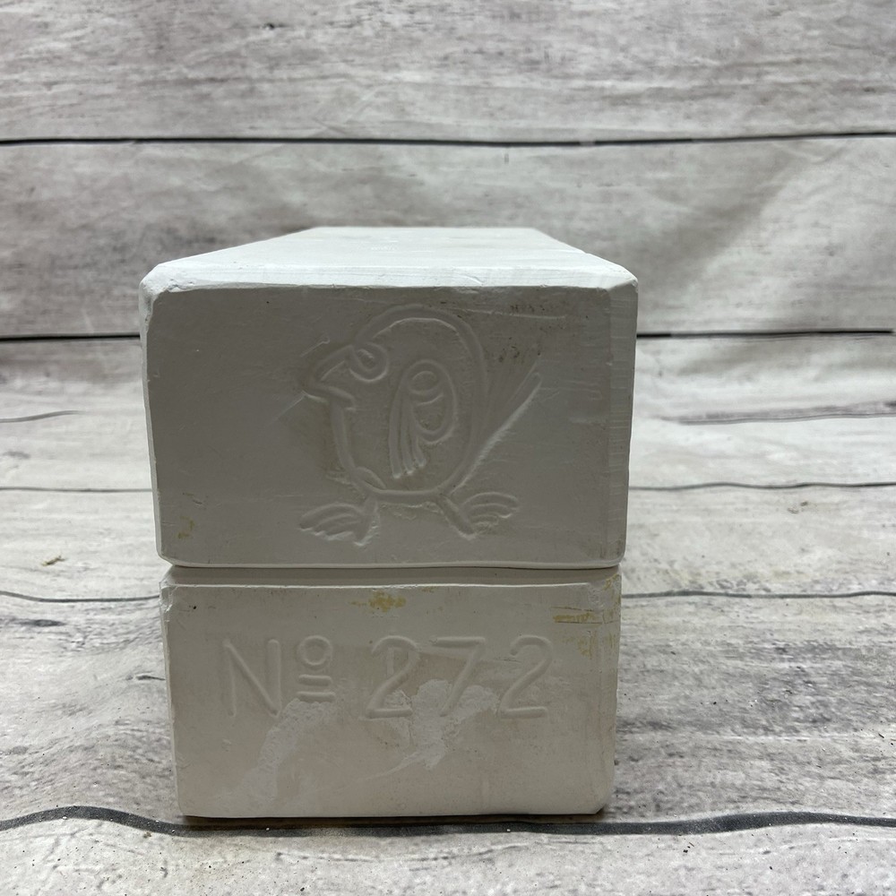 Ceramic Slip Casting Mold Square Eagle Planter #272