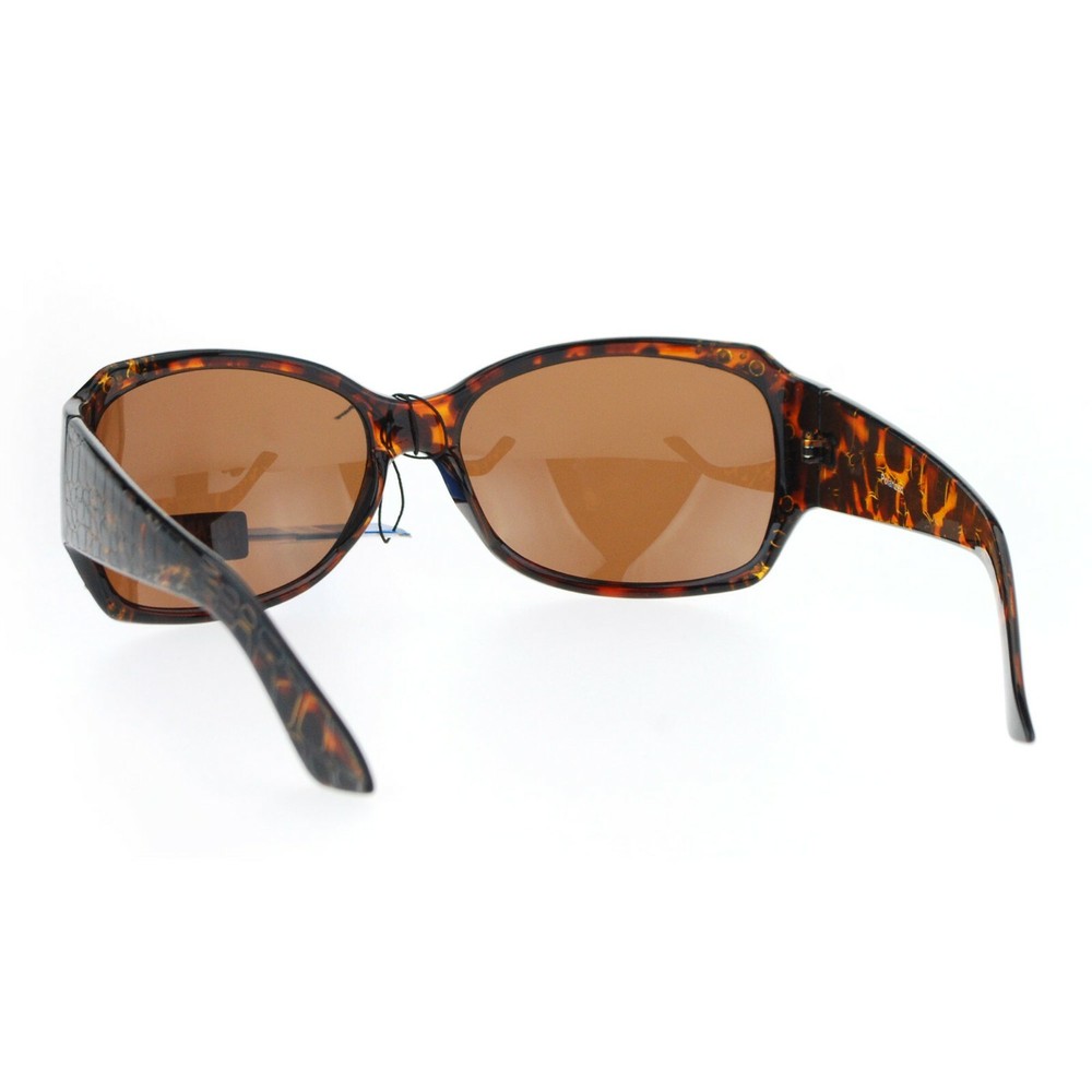 Anti Glare Polarized Womens Rhinestone Plastic Rectangular Butterfly Sunglasses