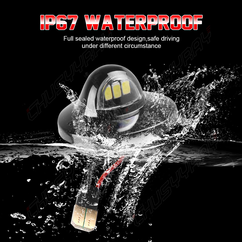 For 2000-05 Ford Excursion LED License Plate Light Tag Lamp Assembly Replacement