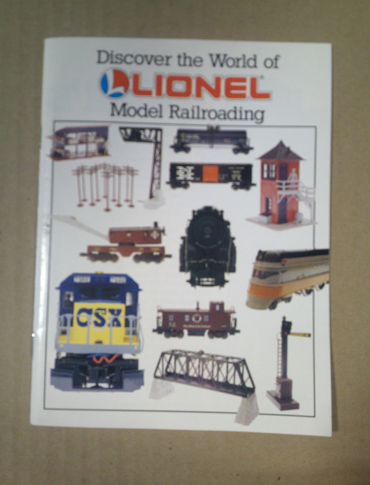 VINTAGE LIONEL TOY TRAIN CATALOG 1993 MINI