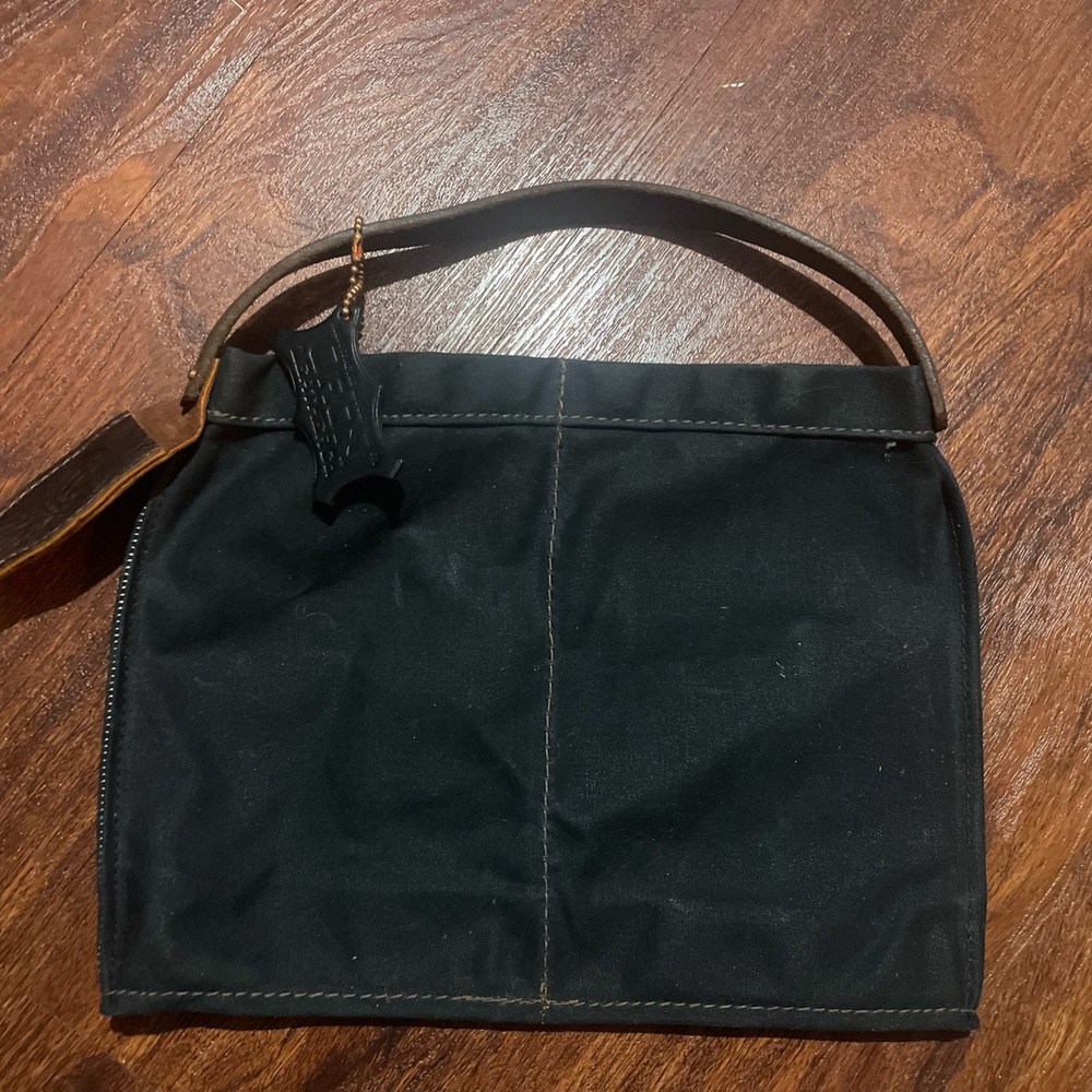 OROX Leather Waxed Cotton Wine Tote Caddy