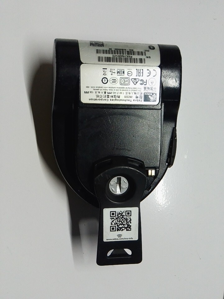 Untested Zebra iMZ320 Mobile Wireless Bluetooth Thermal Receipt Printer