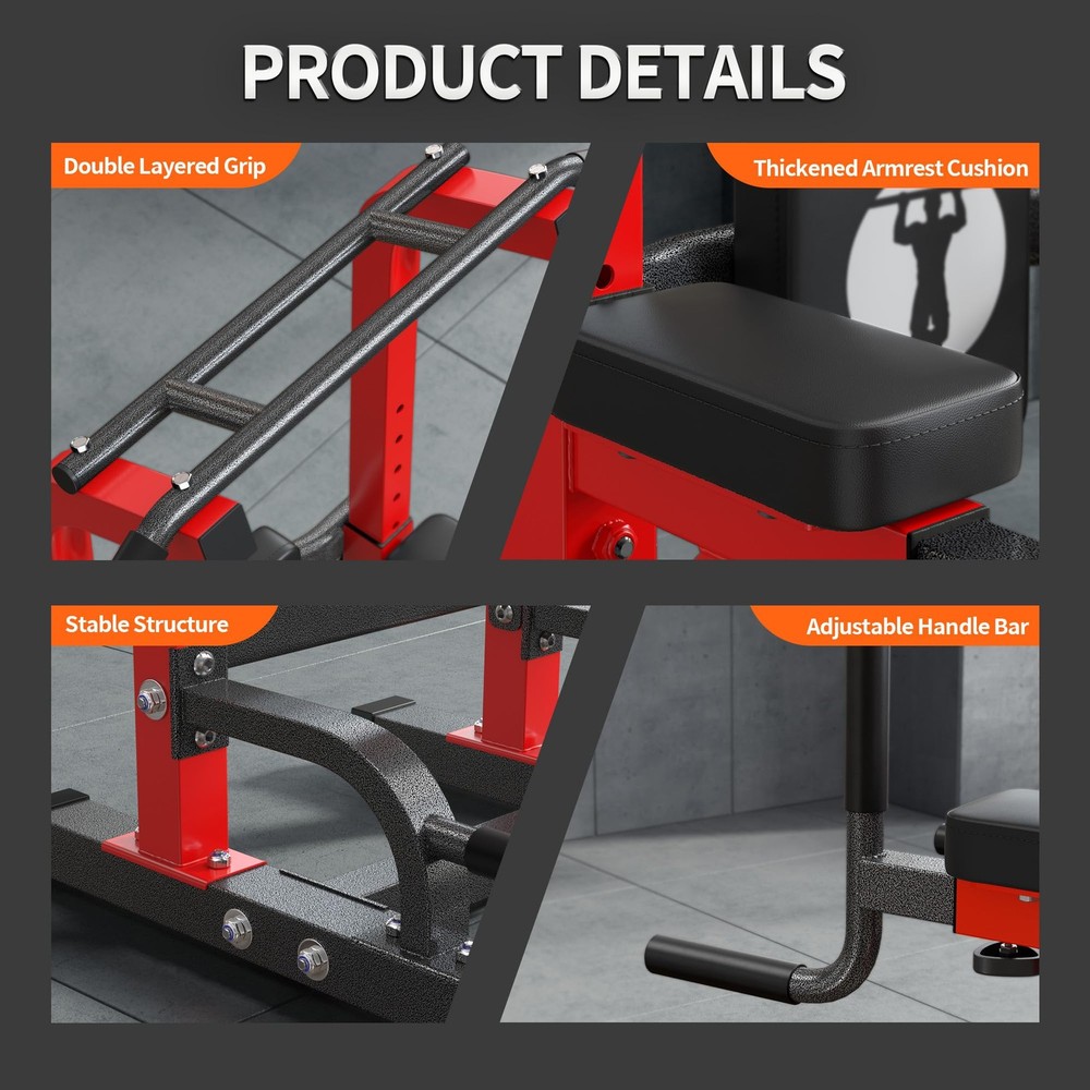 Multi-Function Power Tower Pull Up Bar Station Pull Up Dip Station for Home G...