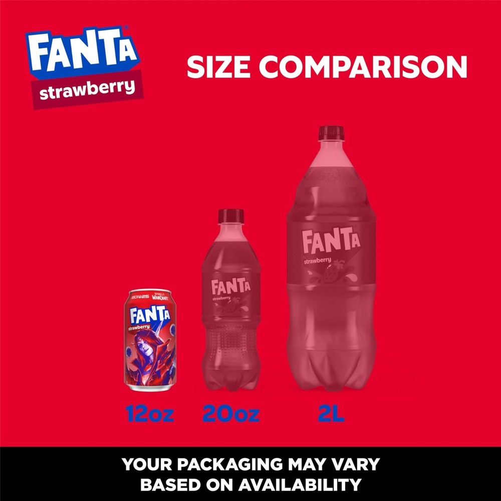 :.Fanta Strawberry 🍓 12oz 12pk.: