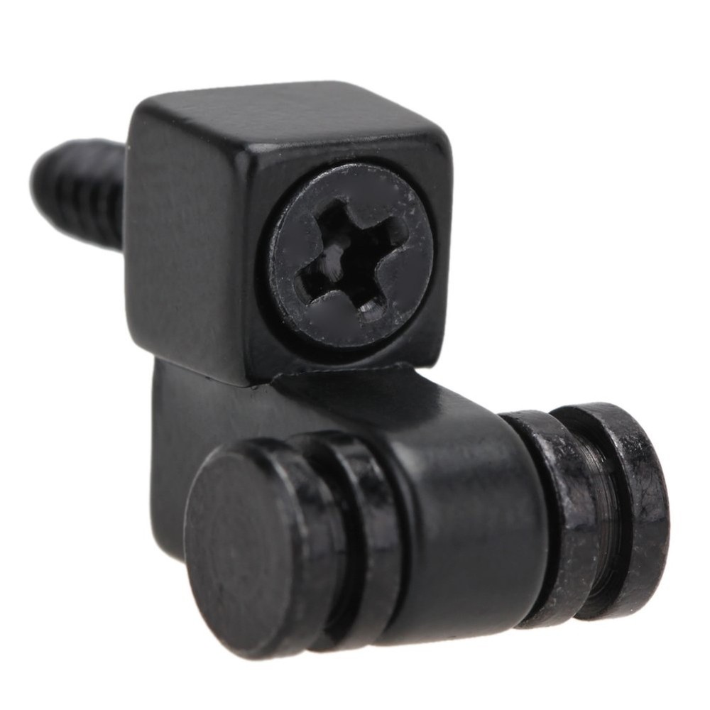 1 Pair Black Electric Guitar Roller String Tree Retainer,Bass String Guides w...