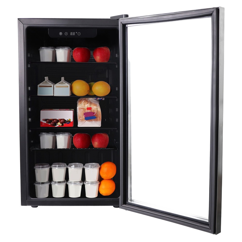112-Can Refrigerator Glass Door