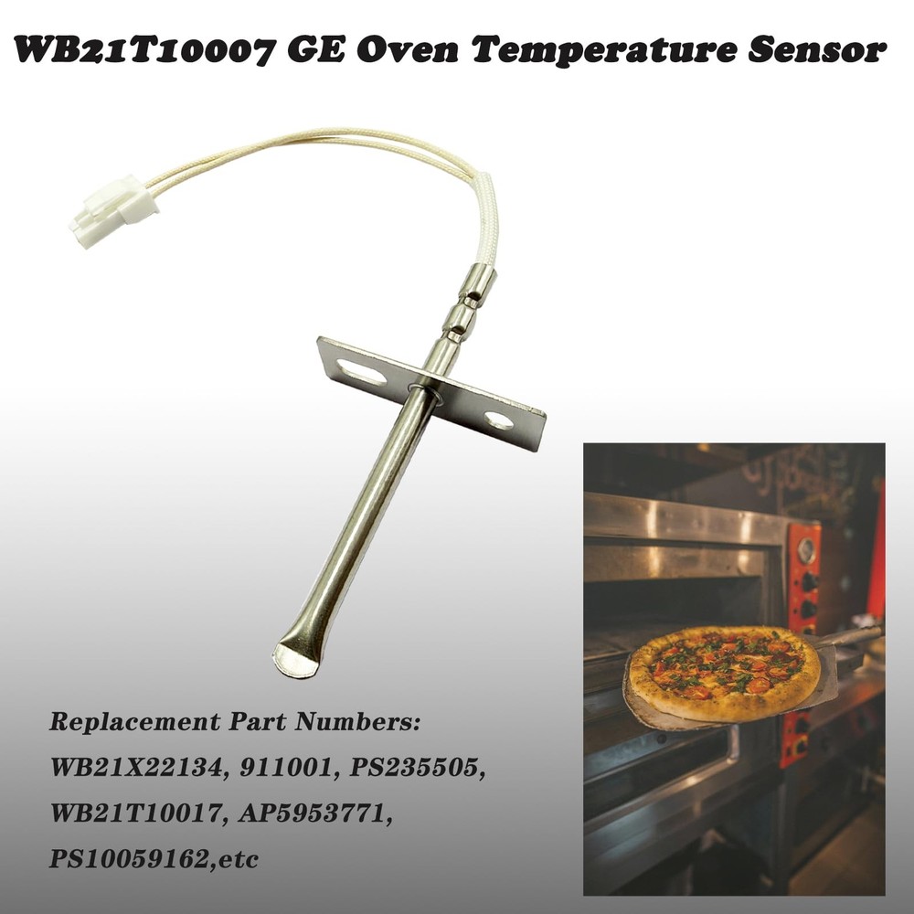 GE WB21T10007 OEM Range Oven Temperature Sensor Probe Replacement WB21X22134 ...