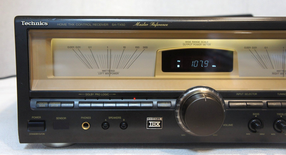 TECHNICS SA-TX50 CLASS H+ MASTER REFERENCE HOME THX CONTROL RECEIVER