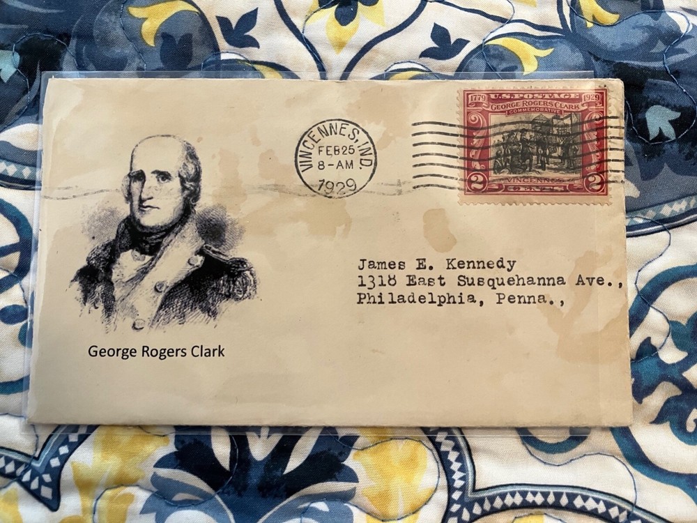 FDC George Rogers Clark from 1929