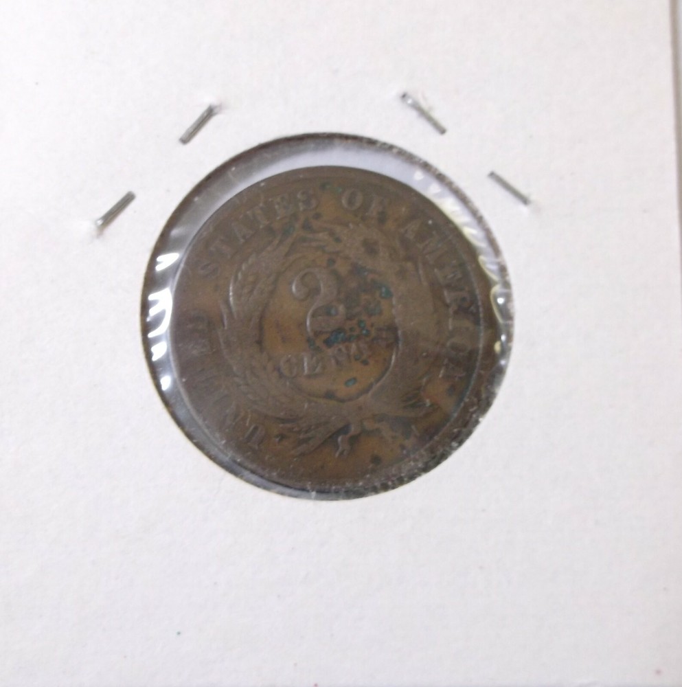 1866 2 Cents USA Good