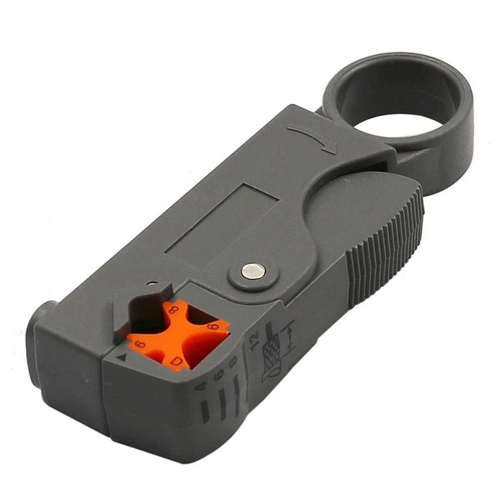 98x18x34mm Cable Plier ABS Automatic Crimping Grey Multi-tool Stripper