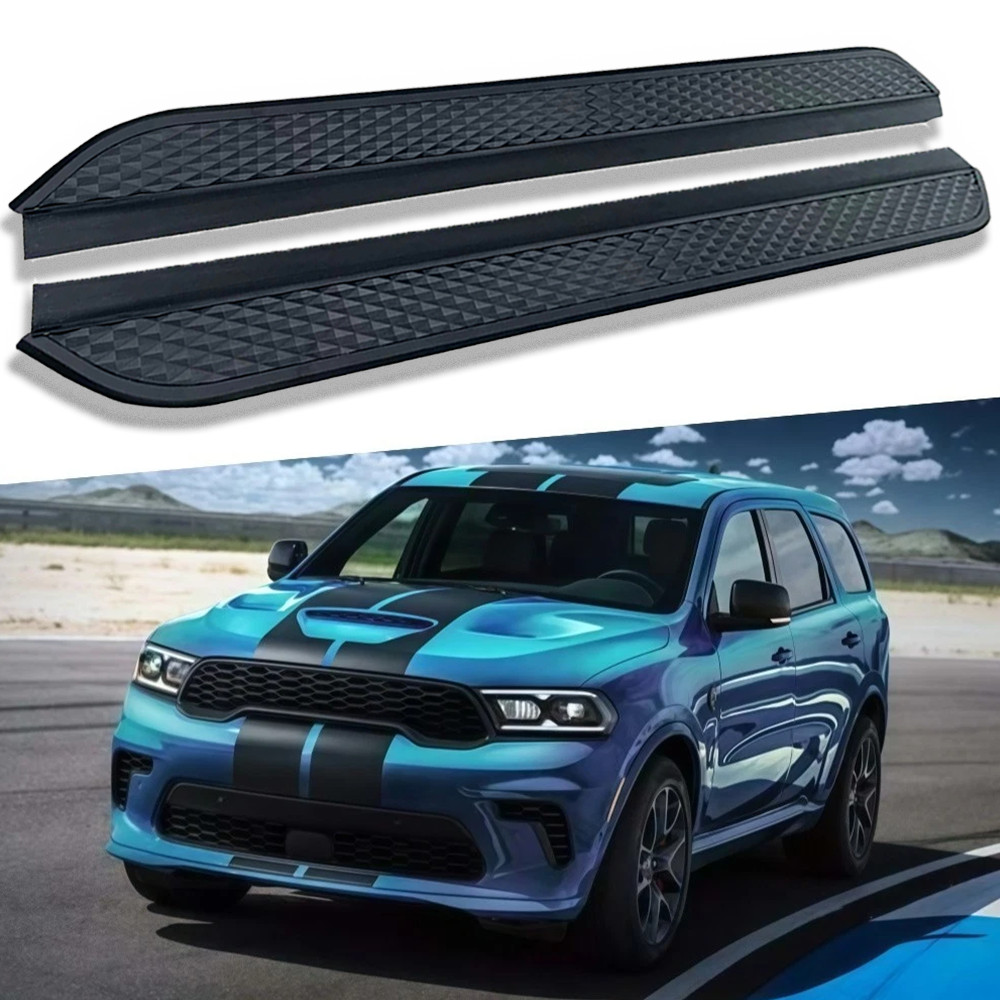 2PCS Side Steps Nerf Bars Running Boards Fits For Dodge Durango 2011-2026 Fixed