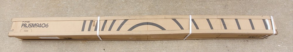 New PRJSM9406 84" Roll & Pull Down Manual Projection Screen (50.3"x67.3") White