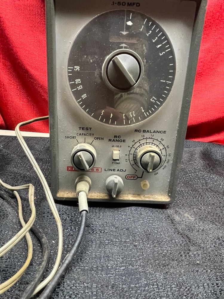 vintage EICO model 955 in circuit capacitor tester