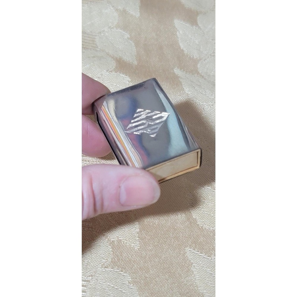 Antique Solid Sterling Silver 925 Matchbox Holder Monogrammed Engraved Swank
