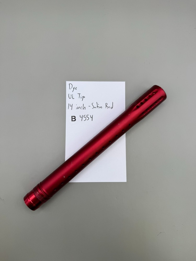 Dye UL Tip 14 inch-Satin Red