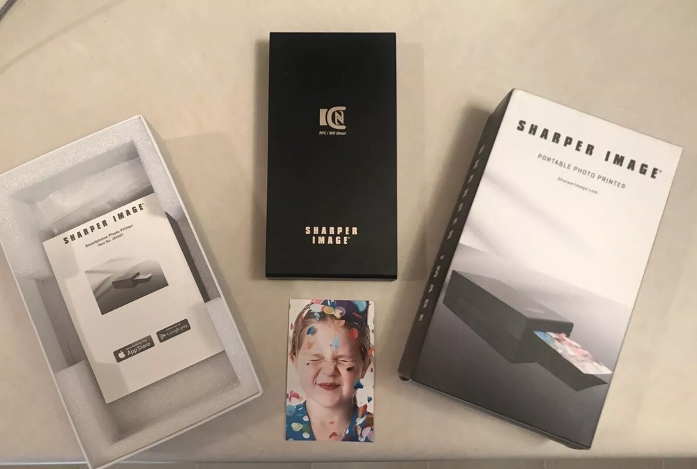 Sharper Image Portable Photo Printer