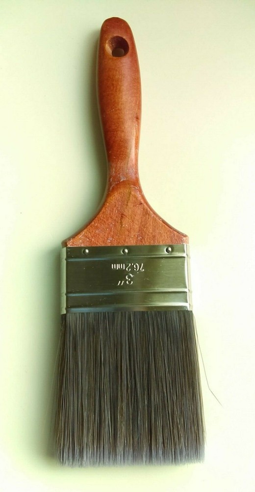 Master Painter Better Coverage Smooth Finish 3" Flat Polyester Paint Brush