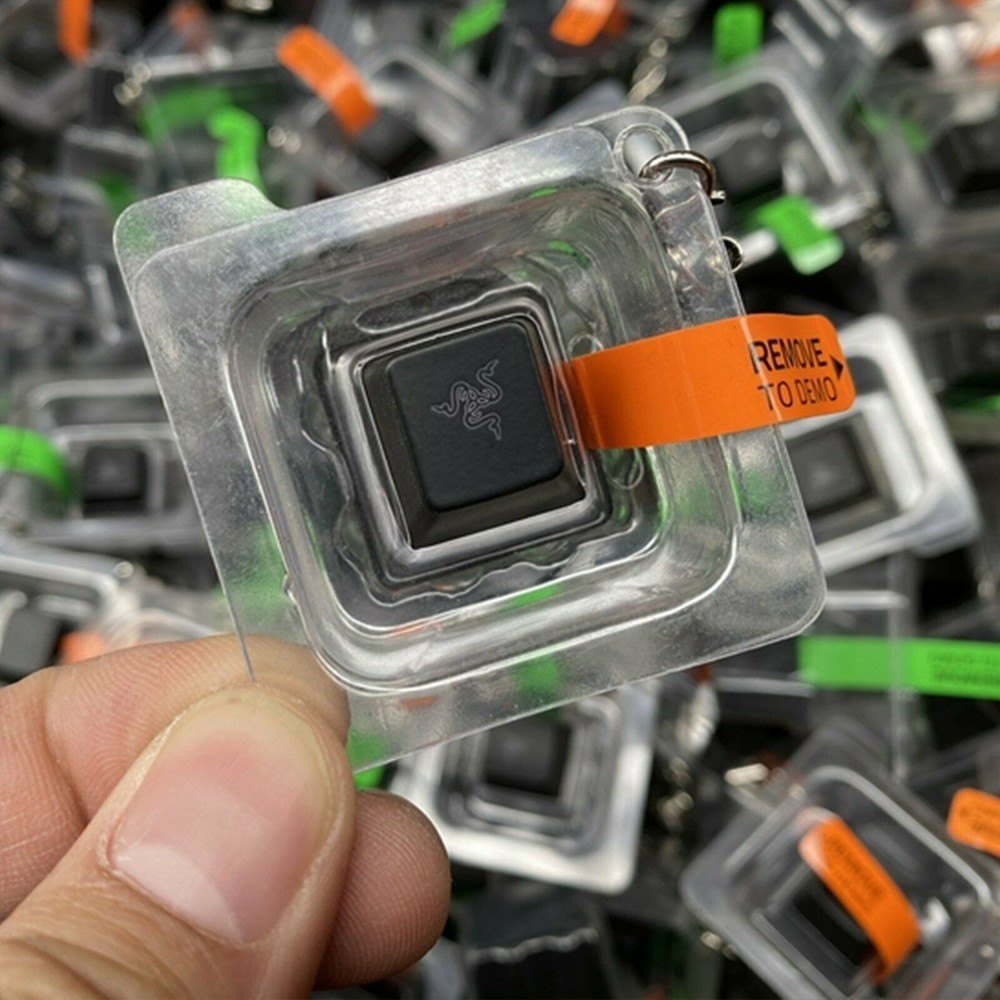 For Razer Chroma RGB Switch Tester ABS Backlit Keycap Keychain