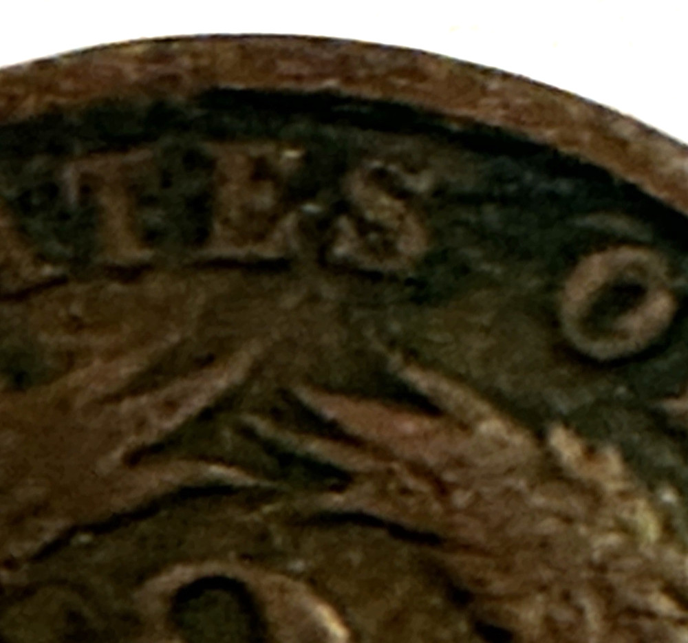 1864 two cent piece large motto LME