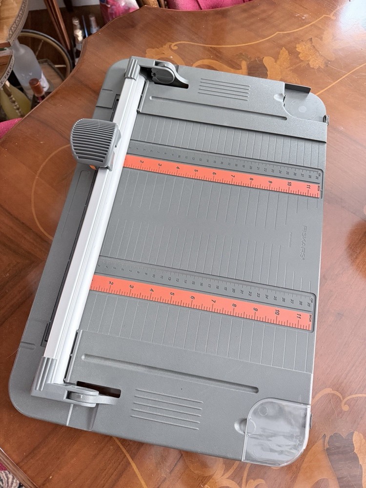 FISKARS Desktop Home/Office 12” Rotary Paper Trimmer