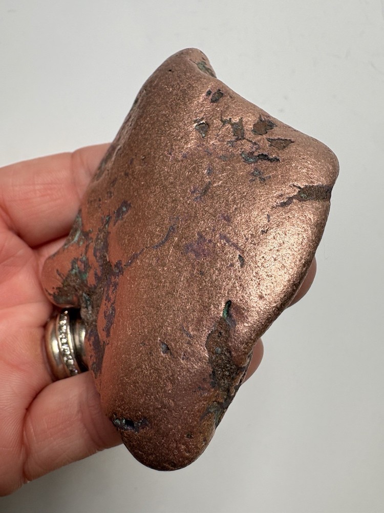 Pure Solid Native Michigan Float Copper Mineral Display Specimen Upper Peninsula