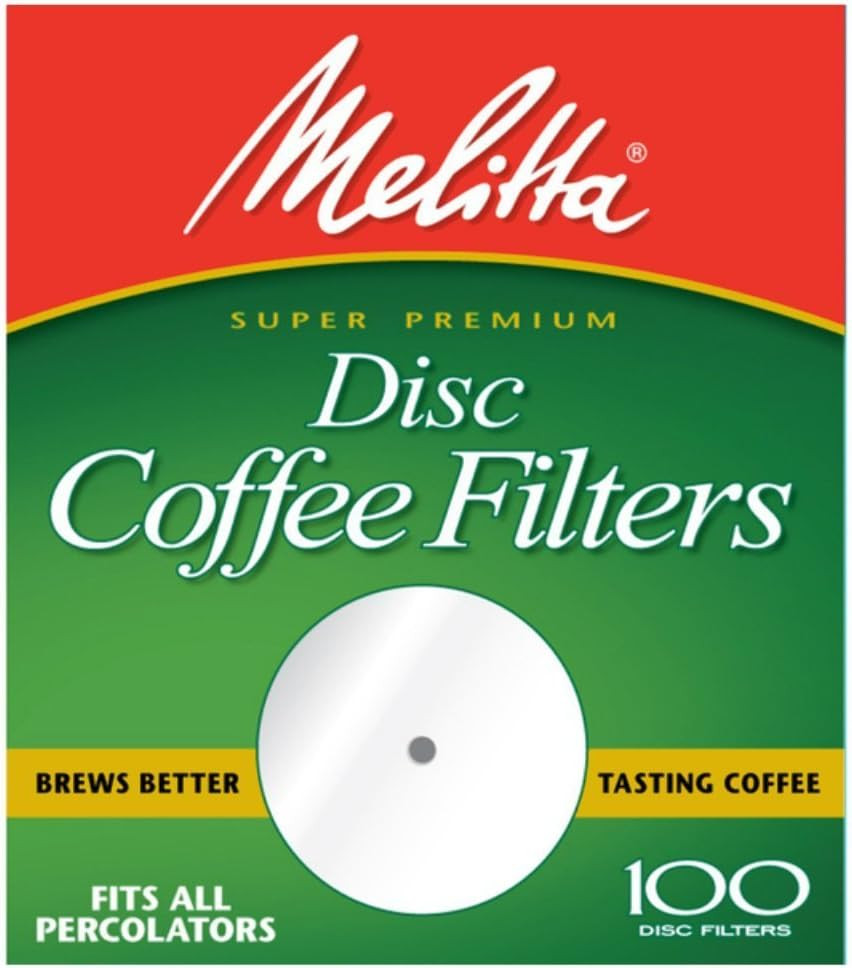 100-Pack Disc Coffee Filters
