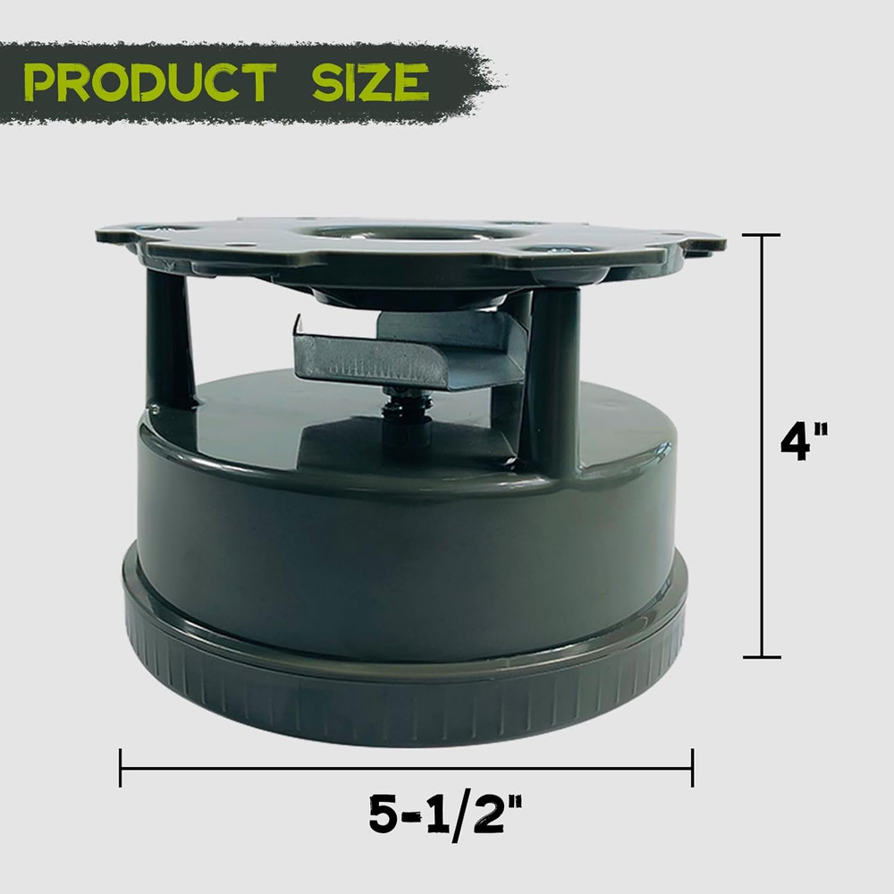 Highwild Deer Feeder Kit - Digital Timer - Metal Spin Plate - Easy Setup - All-I