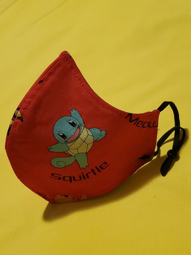 Youth Pokemon Adjustable Face Mask