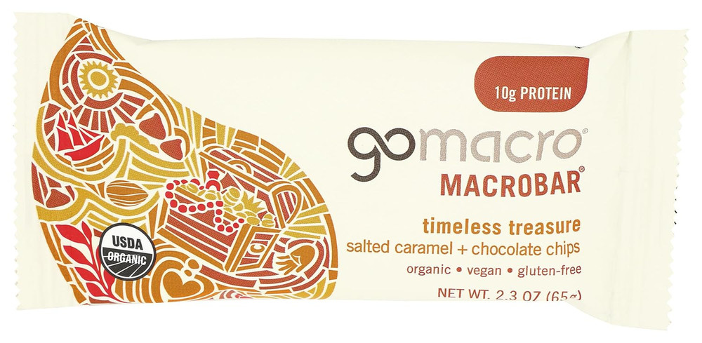 Macrobar, Salted Caramel & Chocolate Chips, 2.3 Ounce