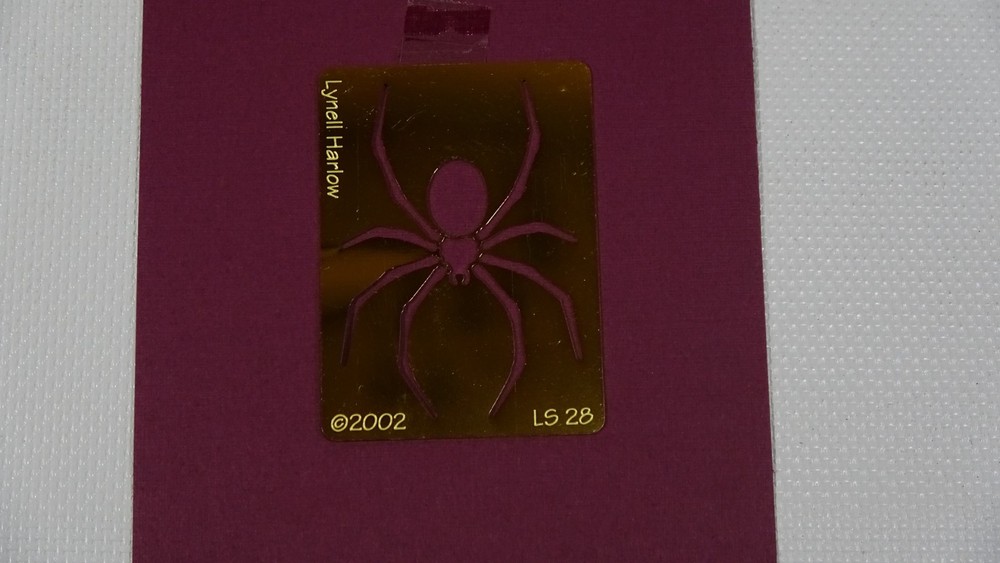 Spider Dreamweaver Stencil Template - LS28 - 2002