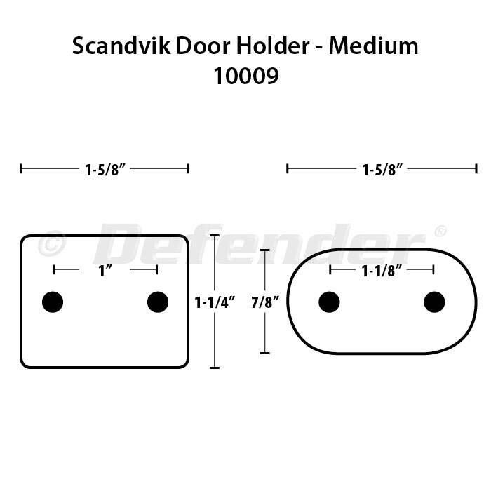 Scandvik 10009P Door Holder, Large