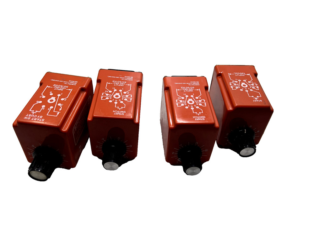 NAT!ONAL CONTROLS CORP NCC SOLID STATE TIMER MODEL T2K-10-441 RANGE .1 - 10 SEC.