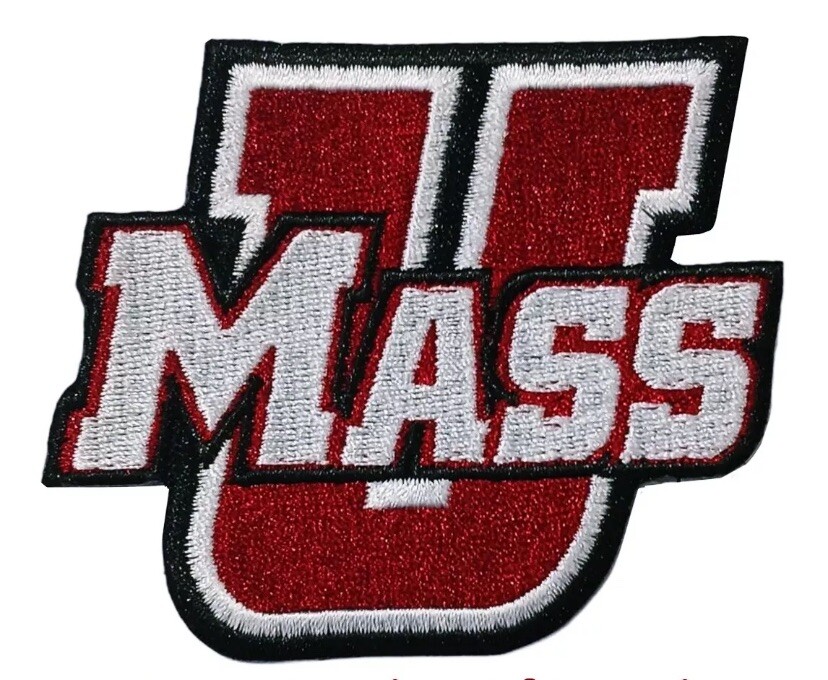 New NCAA iron On Patch UMASS ☝️🏀 Unbranded