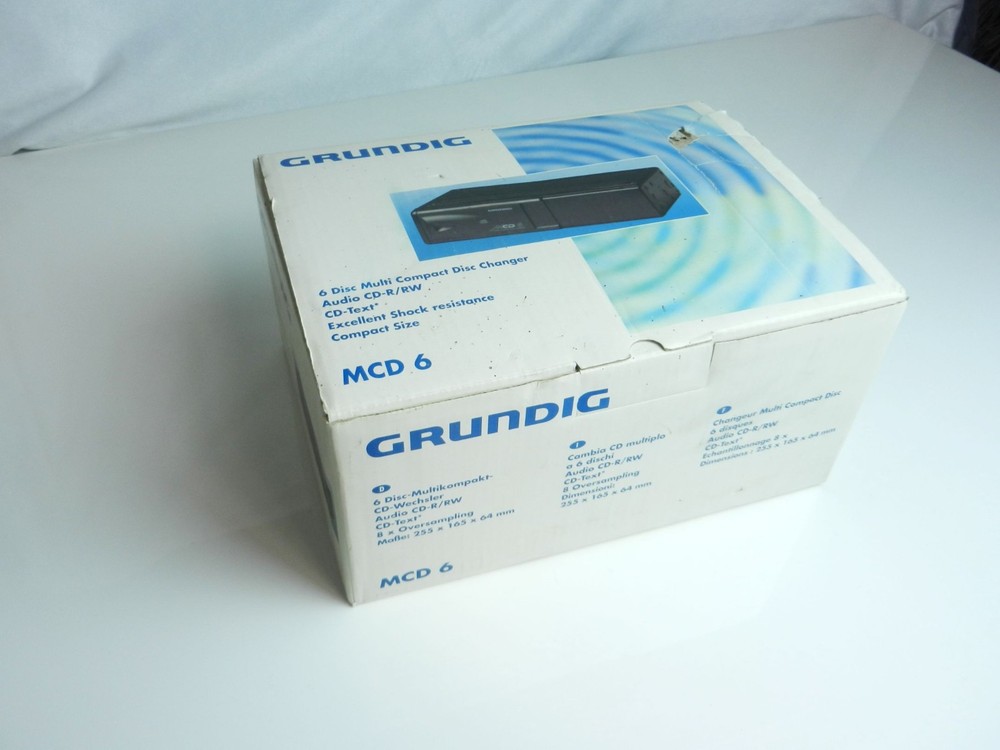 Grundig MCD 6 6 Speed CD Changer 90s Compact Disc Changer