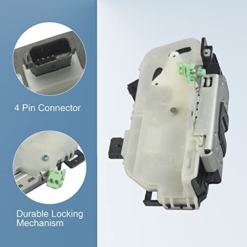 Door Lock Latch Actuator Compatible with 2011-2019 Rear Right Passenger Side